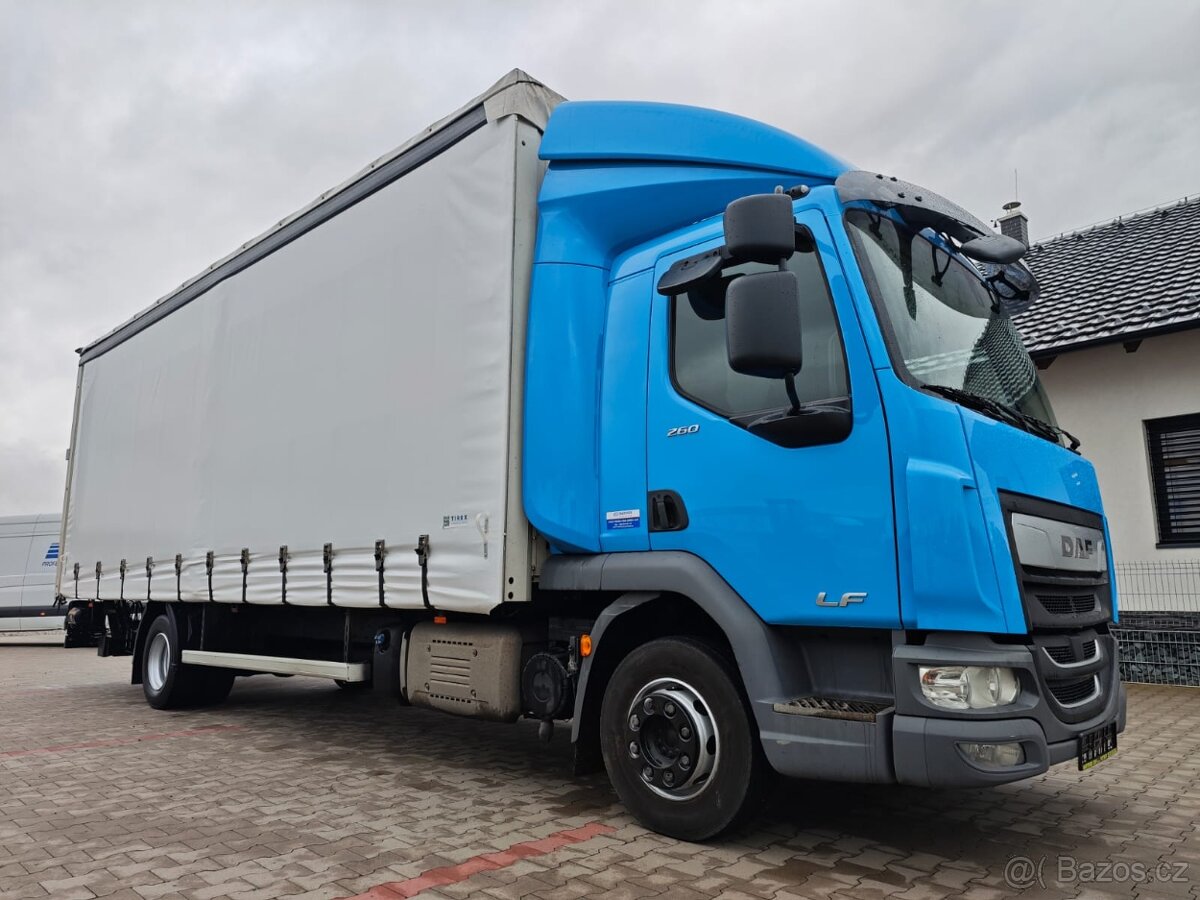 DAF LF 260, 3X SHRNOVAČKA, LŮŽKO