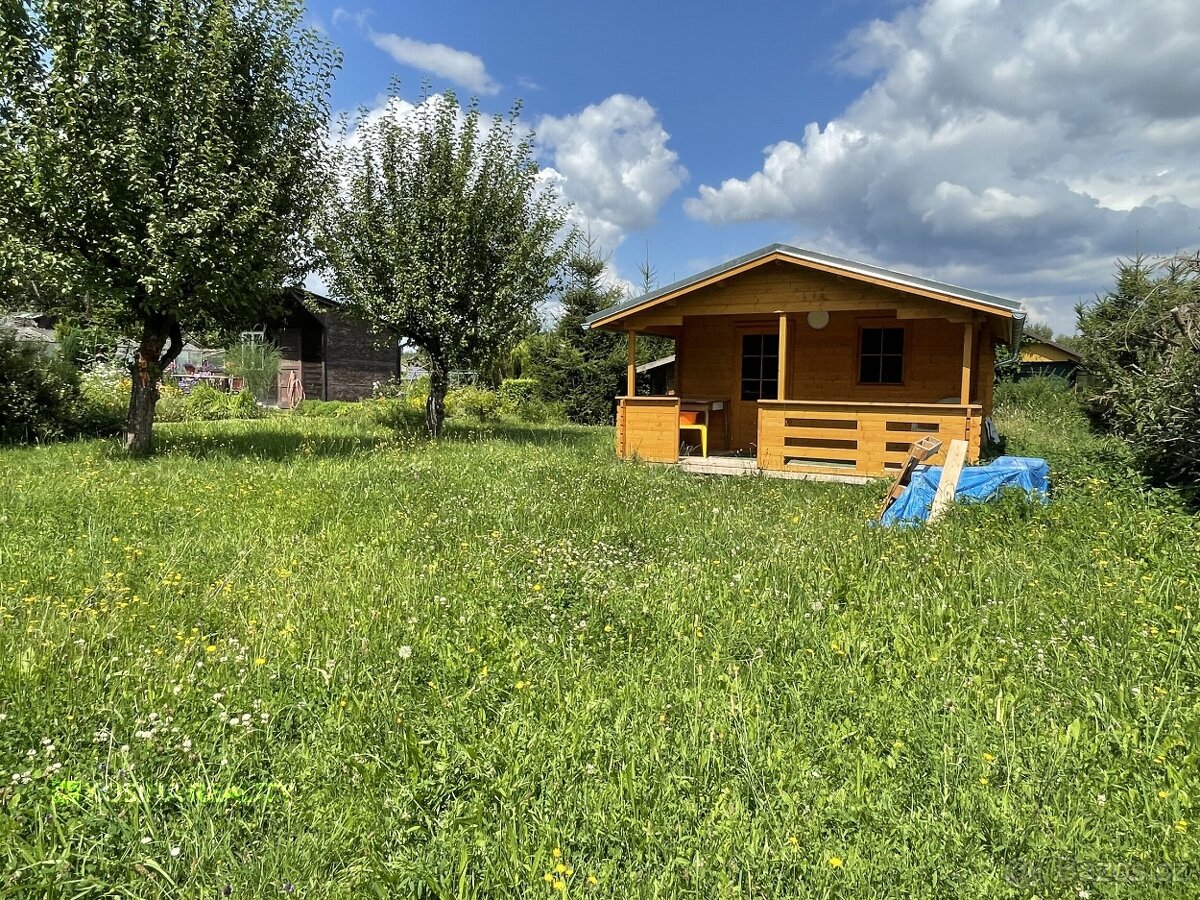 Zahrada, 344 m2, s rekreační chatou, Františkovy Lázně