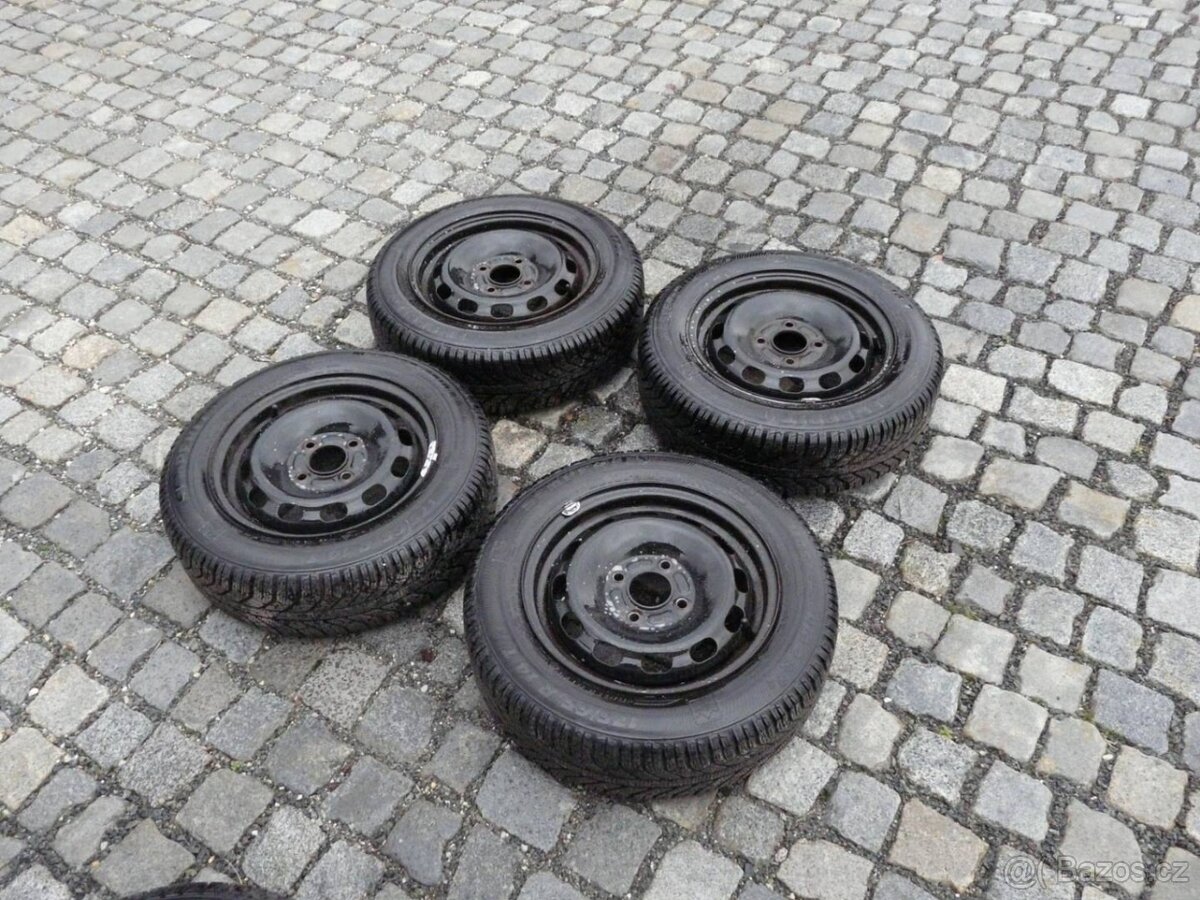 ZIMNÍ PNEU + DISKY 175/65R14 FORD 14"
