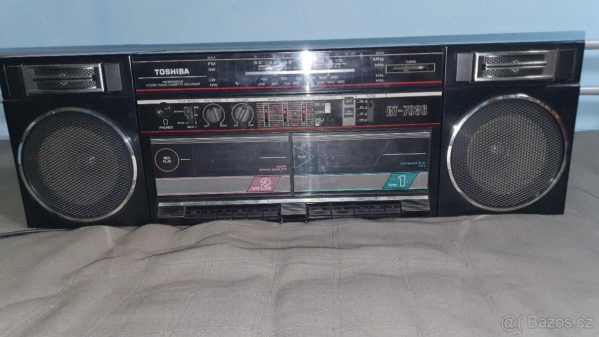 Radiomagnetofon TOSHIBA RT-7036