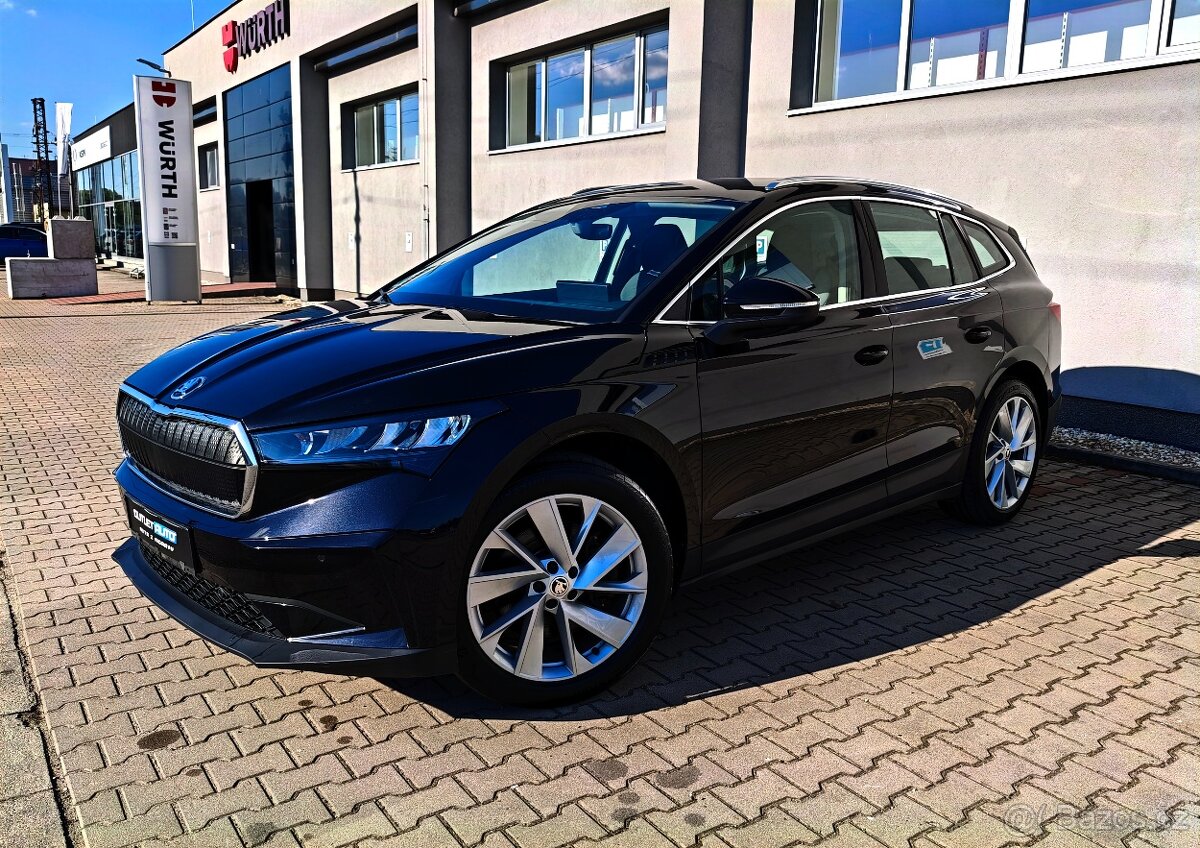ŠKODA ENYAQ 80 150KW M.2022, KAMERA, PO SERVISE, ODPOČET DPH