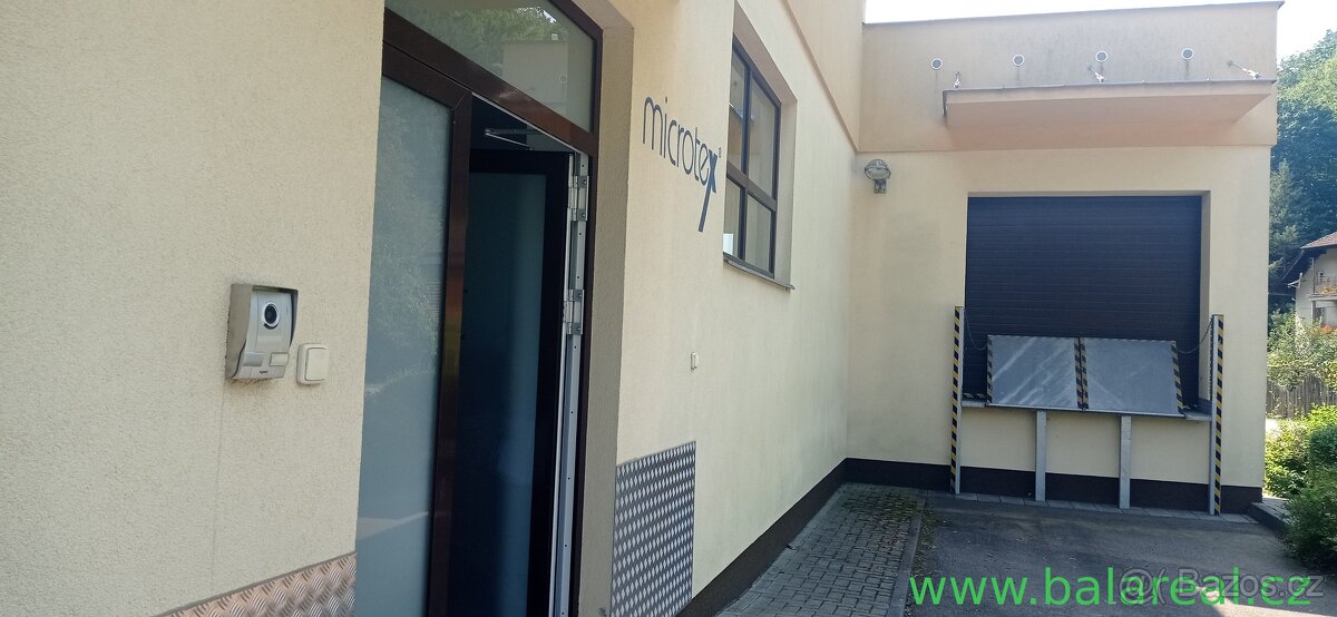 výrobní a skladovací hala Lomnice u Tišnova s pozemkem 4838