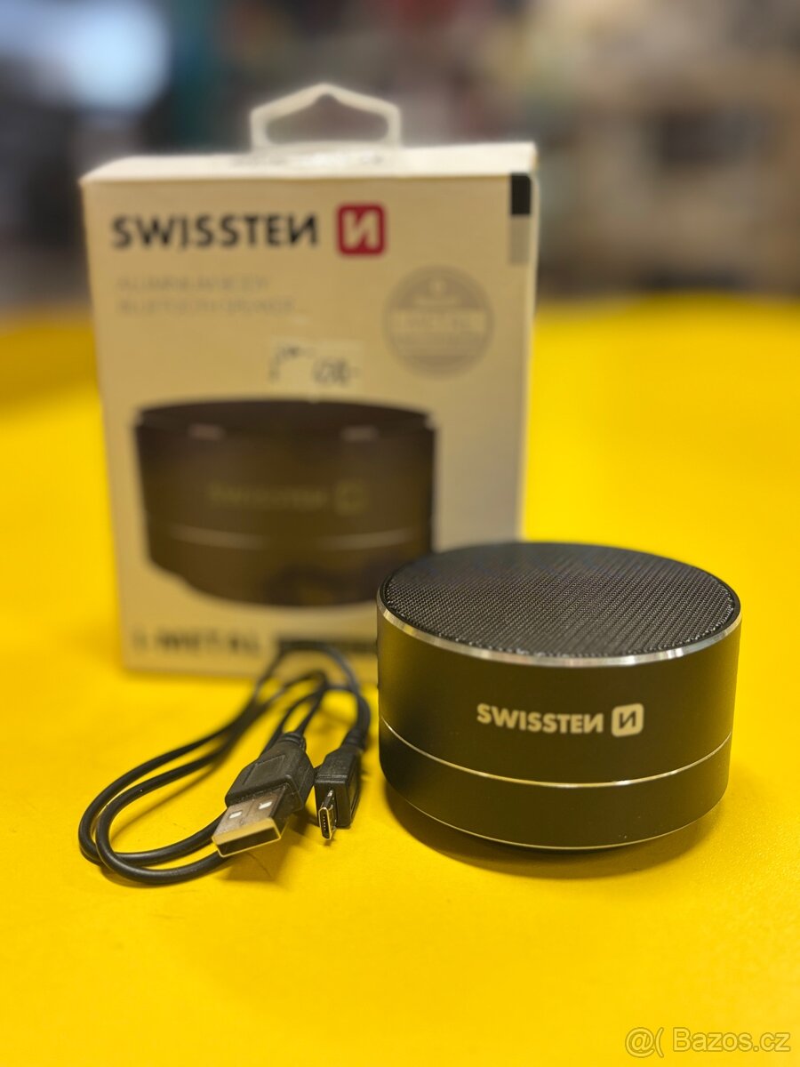 Bluetooth reproduktor Swissten i-Metal