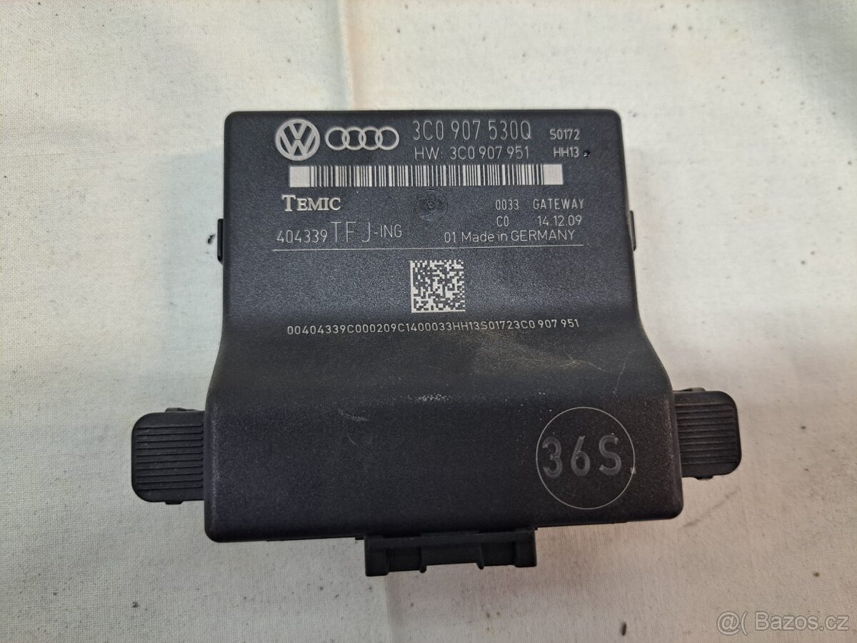 Řídící jednotka Gateway 3C0907530 E H L Q VW Passat 3C B6