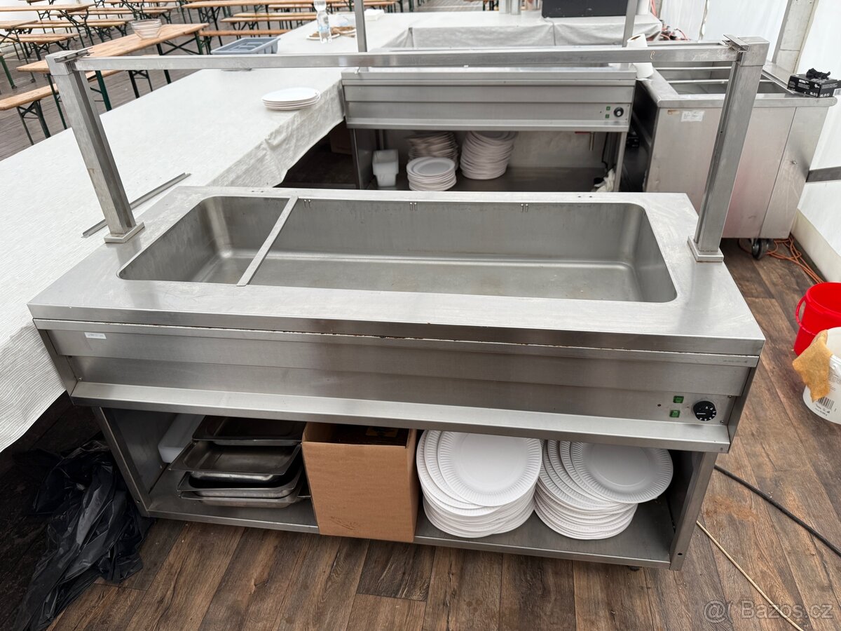 Výdejní stůl - 4x GN1/1