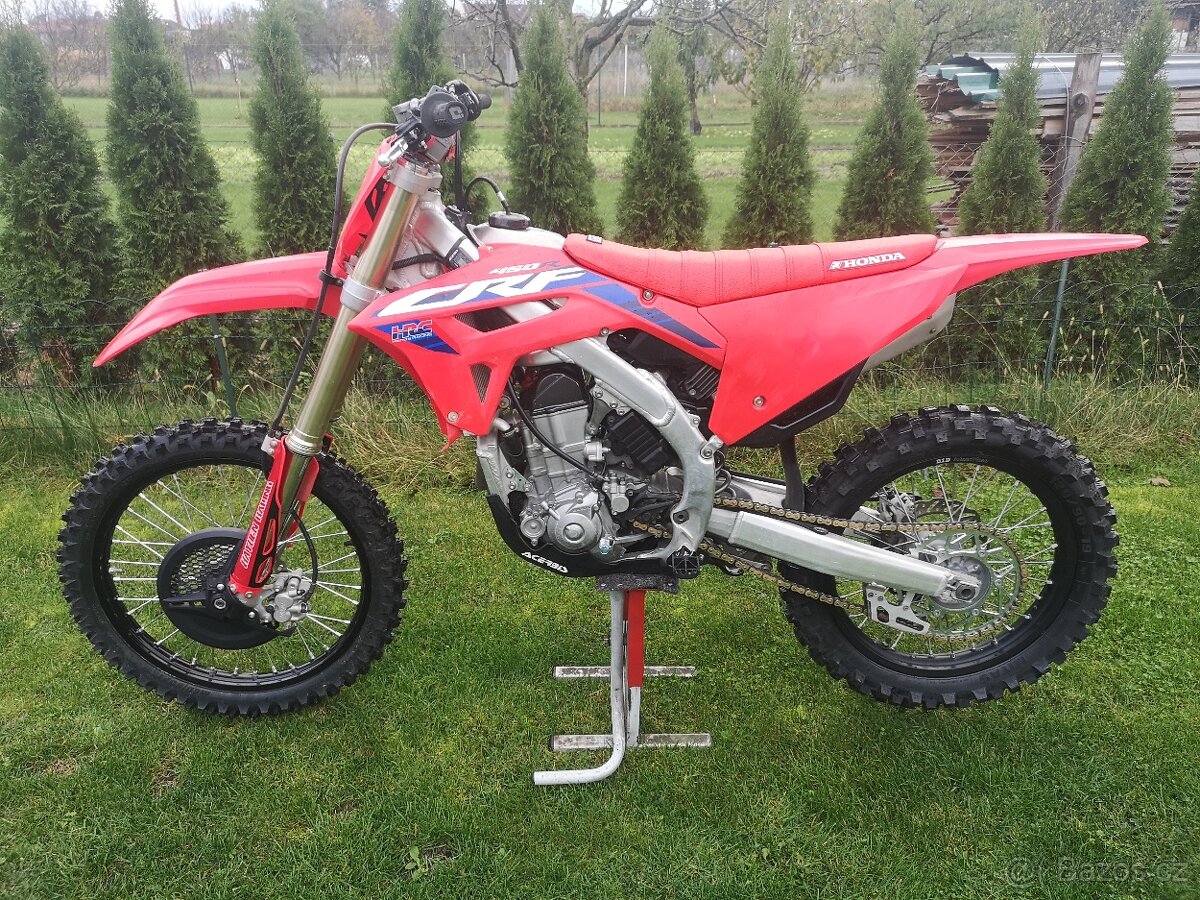 Honda CRF 450R, r.v. 2024 se startérem.