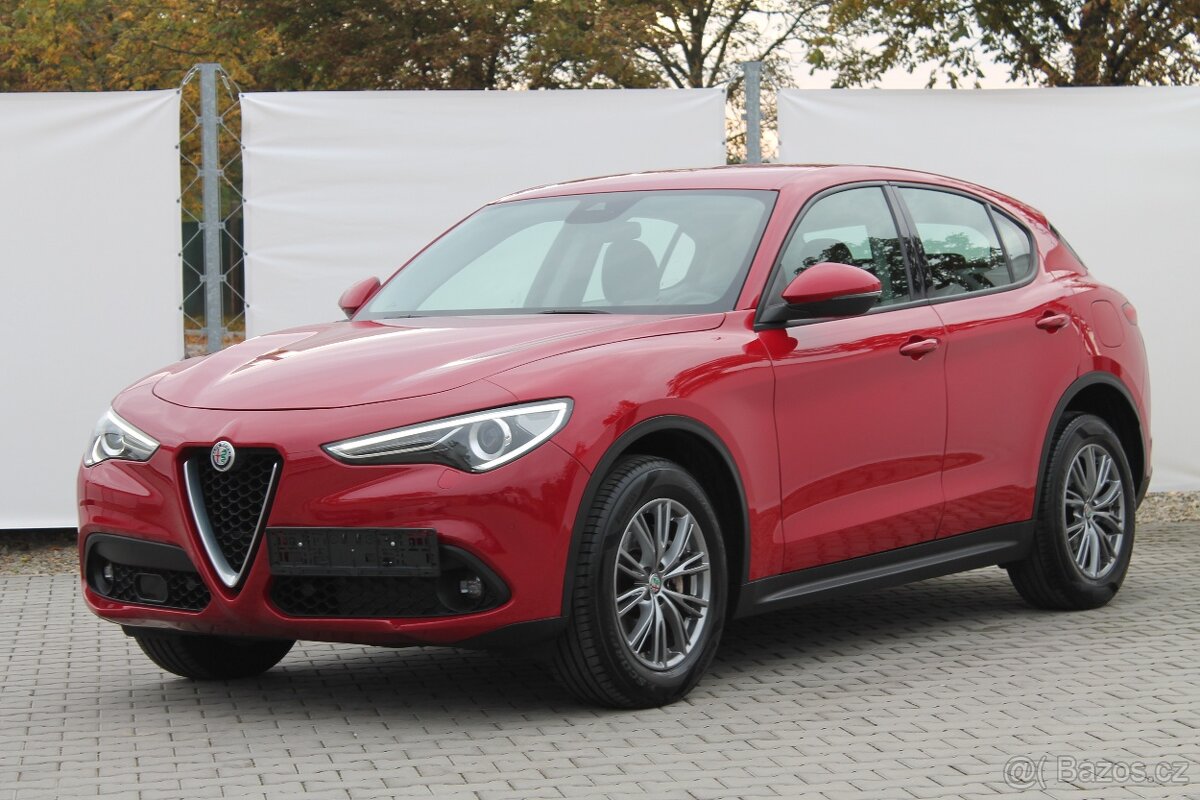 Alfa Romeo Stelvio 2.2JTDm 154kW + Q4 + SERVIS ALFA ROMEO