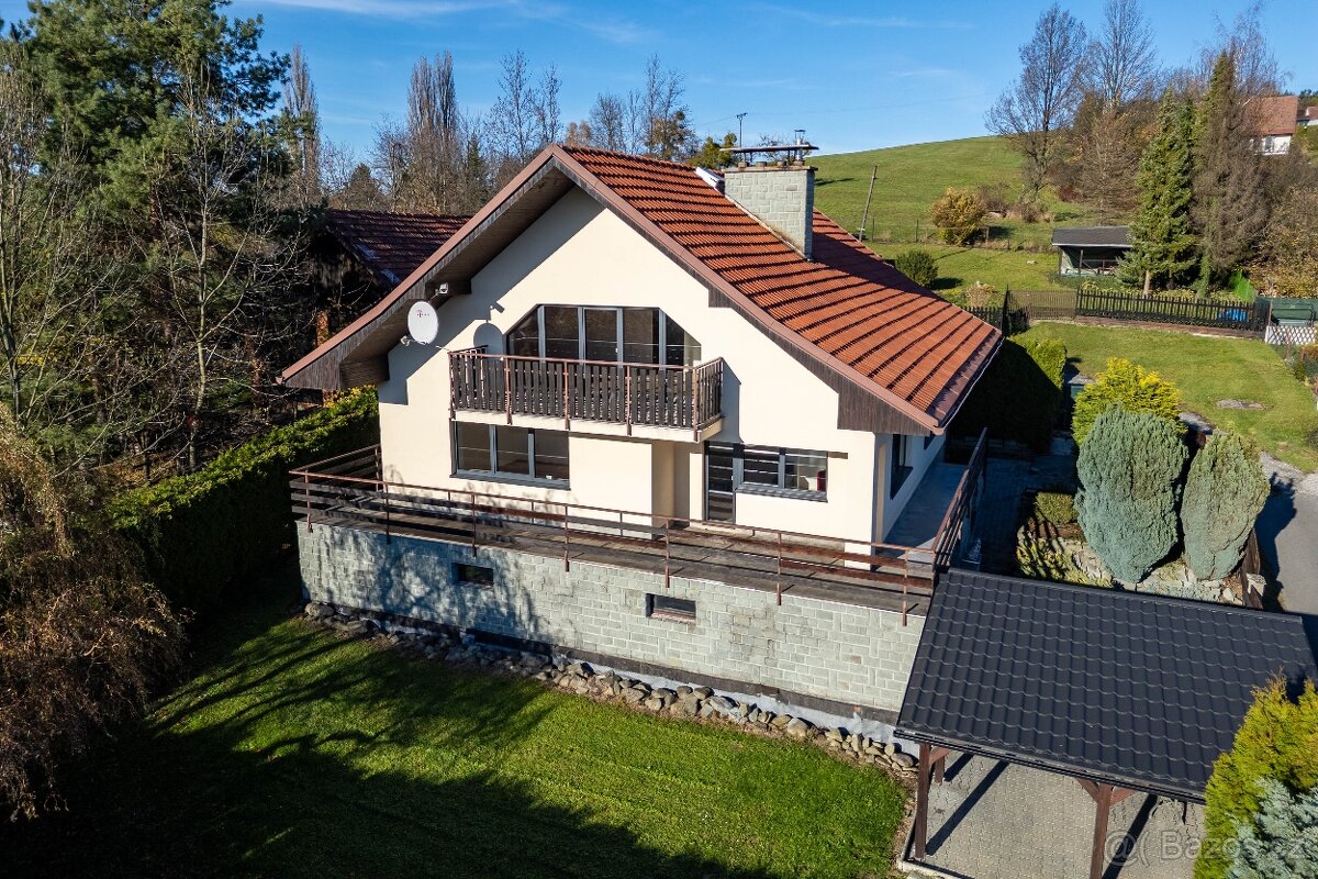 Rodinný dům k pronájmu ve Skalici s výhledem na Lysou horu