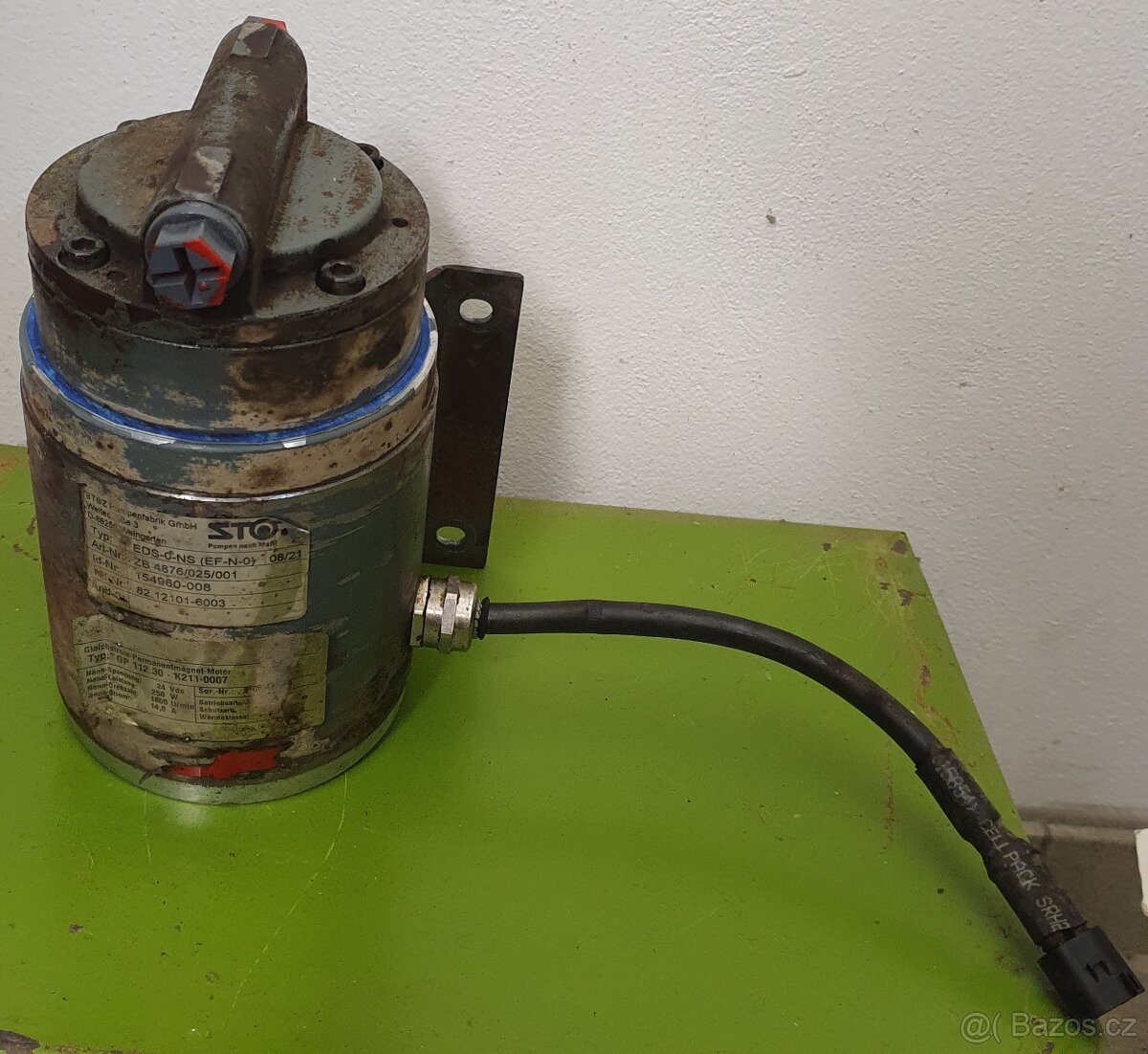 Lamelové čerpadlo oleje Stoz s motorem 24V
