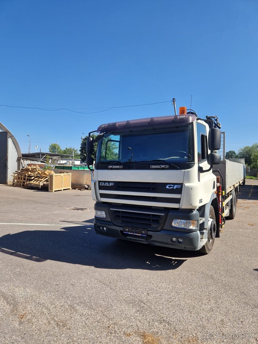 DAF CF 85.360 - 6x2 - Valník + HR-HIAB 131 - EURO 4 