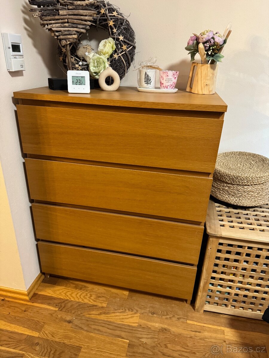 Komoda IKEA Malm 4 zásuvky