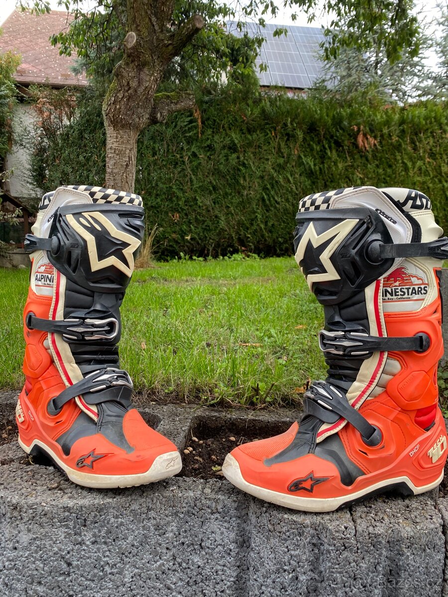 Motokrosové boty alpinestars tech 10
