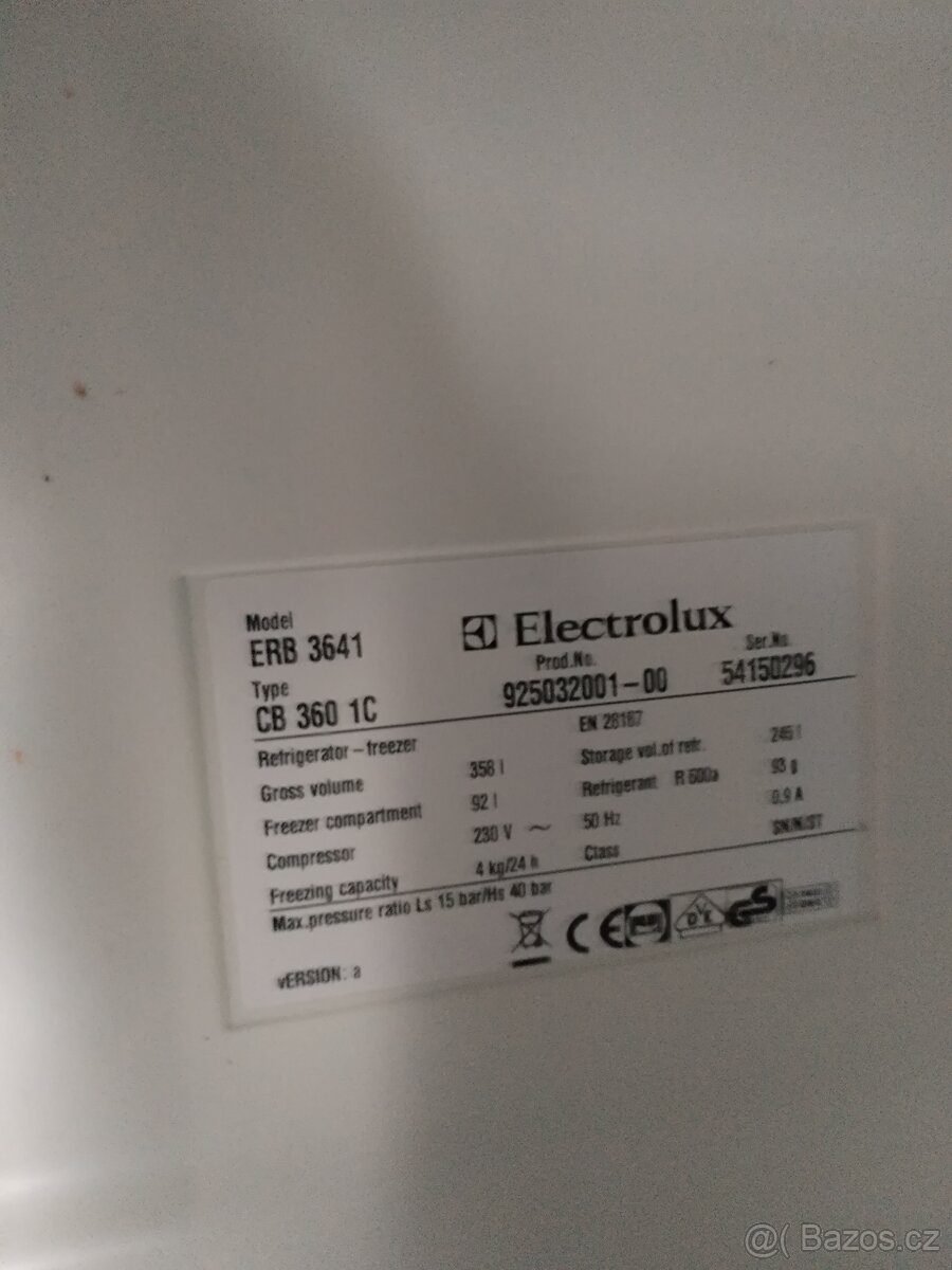 Prodám chladnička s mrazákem