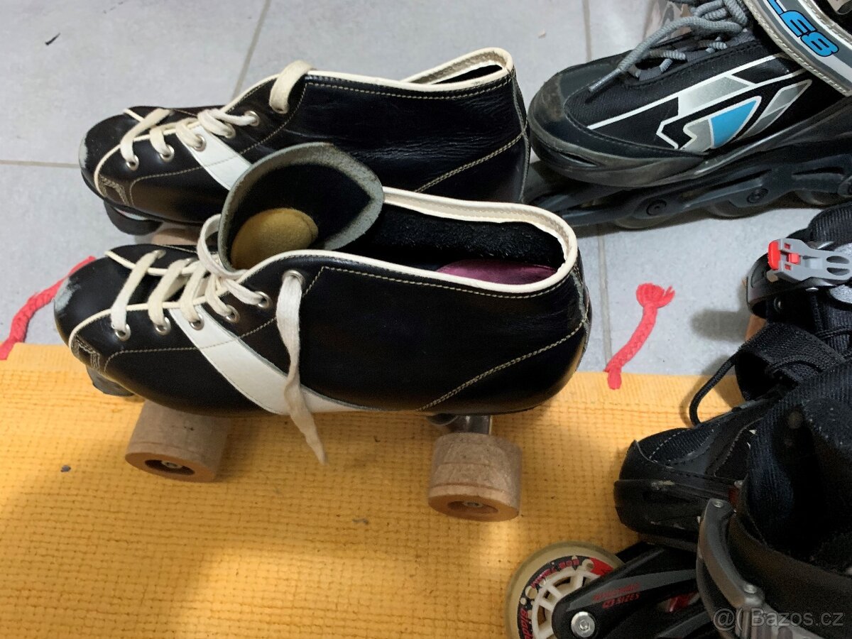 kolečkové brusle vel 39-40