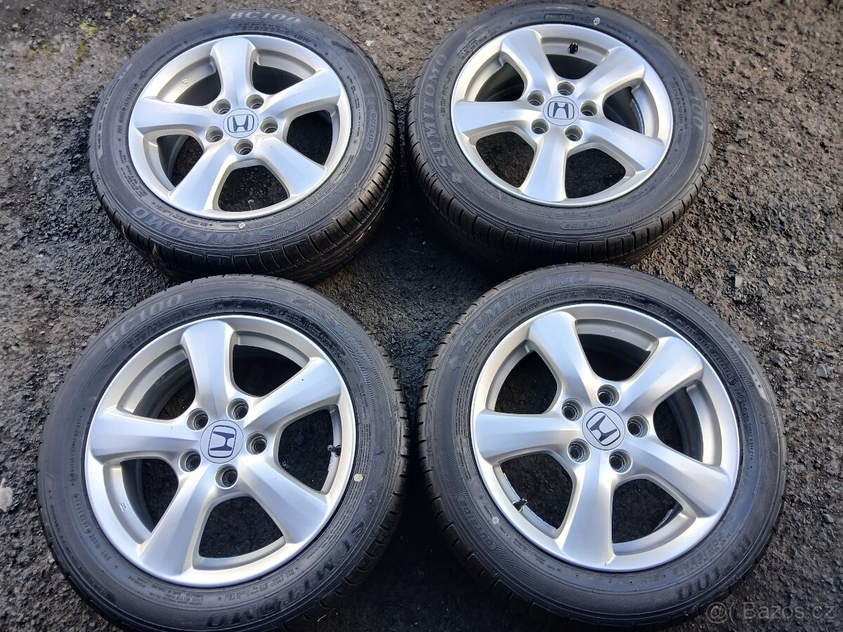 P- Sada Orig ALU kol Honda 205/55R16 letní NEJETÉ