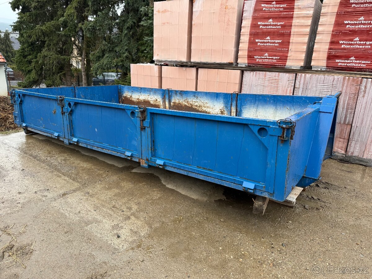 hákový kontejner, Plato