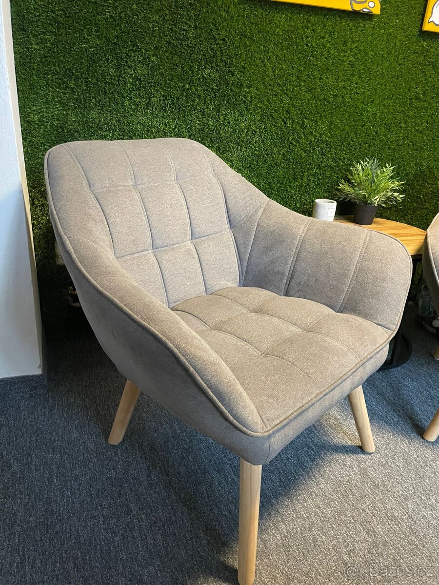 Skandinávské křeslo (2 ks)