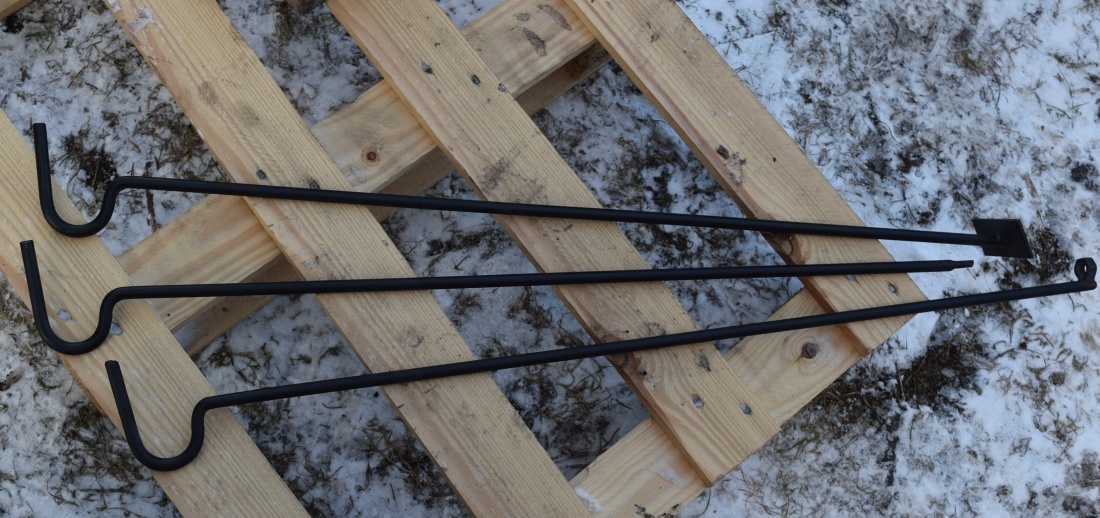 Nářadí na čištěně kotle