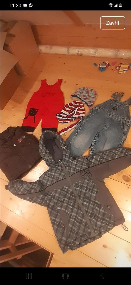 set oblečení pro chlapečka