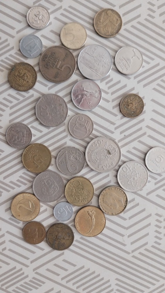 Prodám různé mince