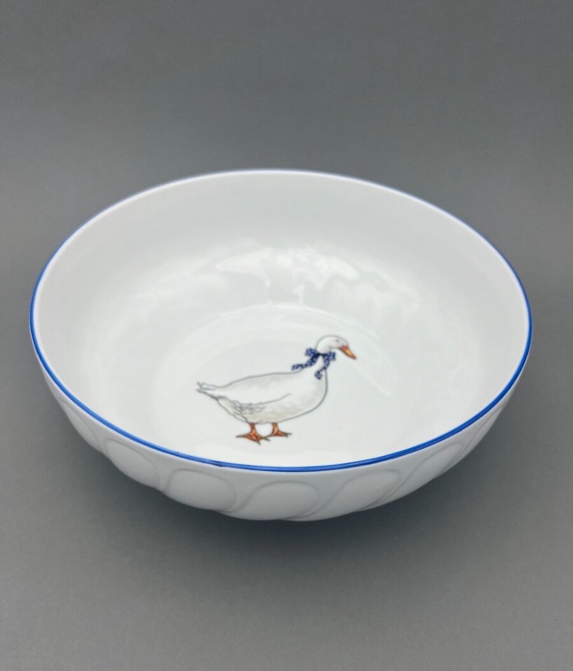 Zadělávací mísa s motivem hus