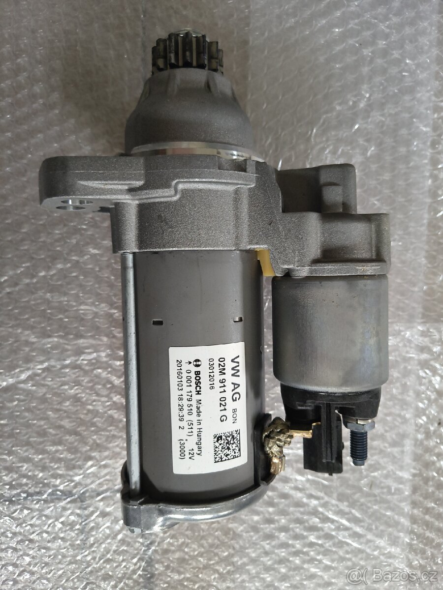 Startér bosch 02M911021G škoda VW
