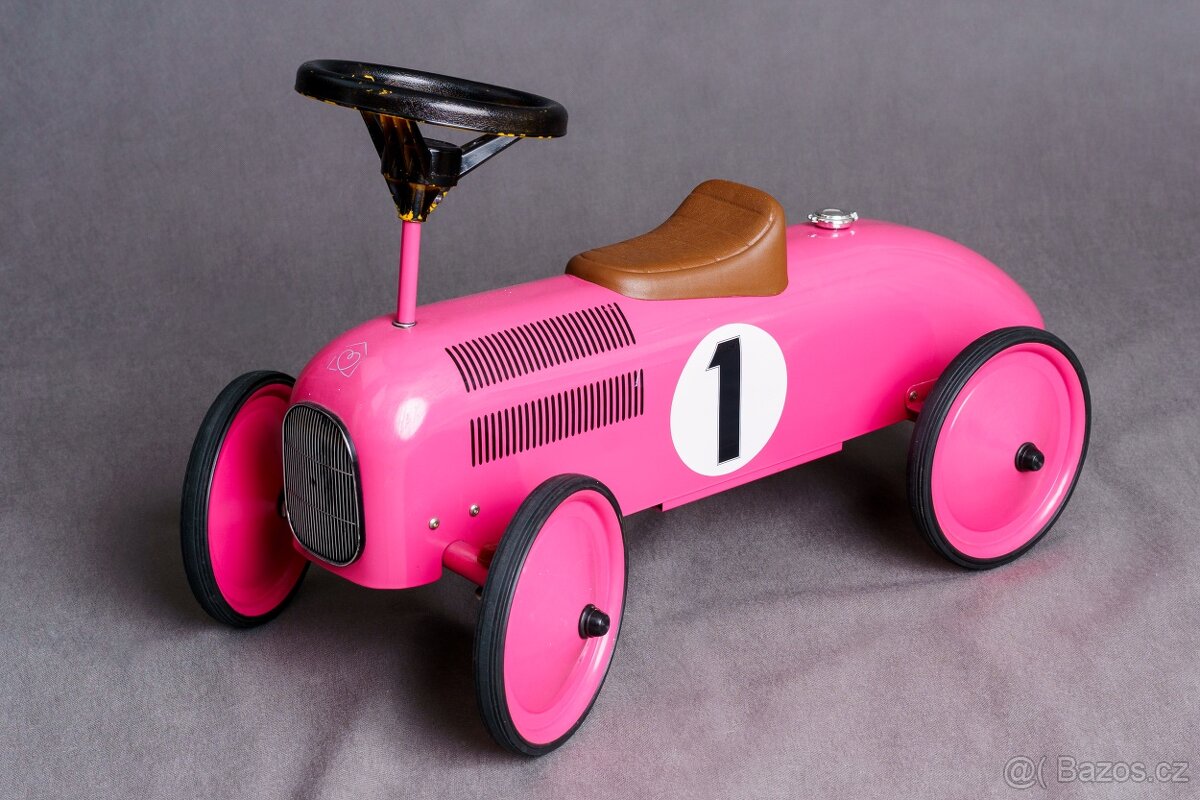 Odrážedlo auto - kovové