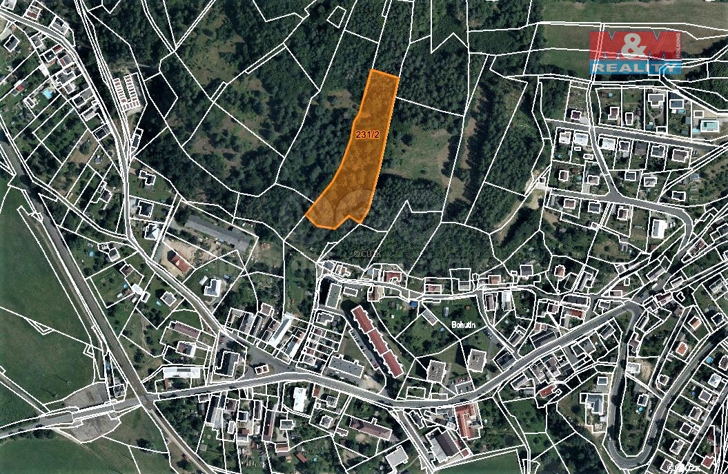 Prodej louky, 7200 m², Bohutín nad Moravou