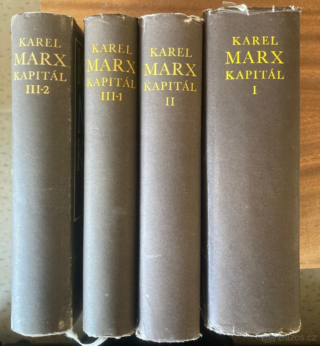 Karel Marx Kapitál - I, II, III-1, III-2