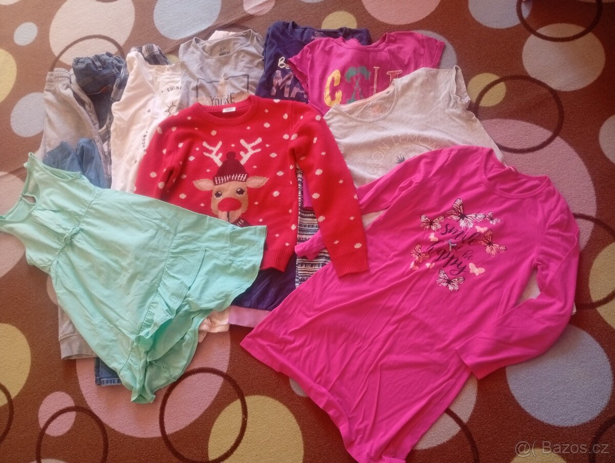 Mix oblečení holka 146/152
