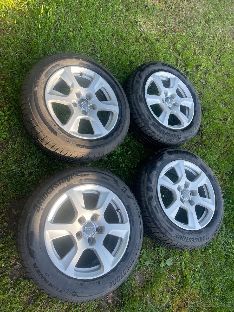 Prodám alu kola R16 5x112 AUDI