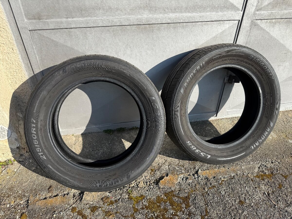 letní pneu 215/60/R17 100V