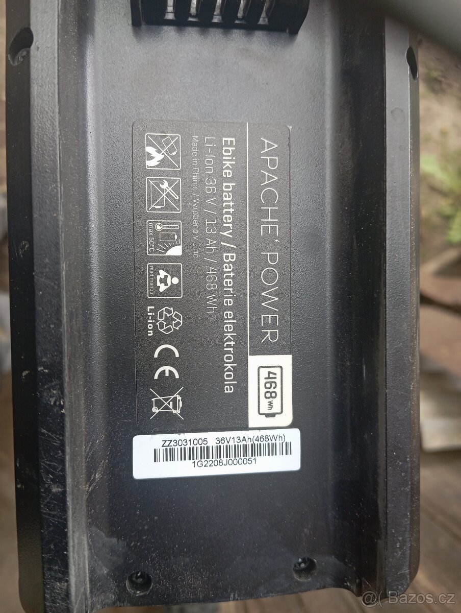 Přestavbová sada Apache 36v 13Ah 350w