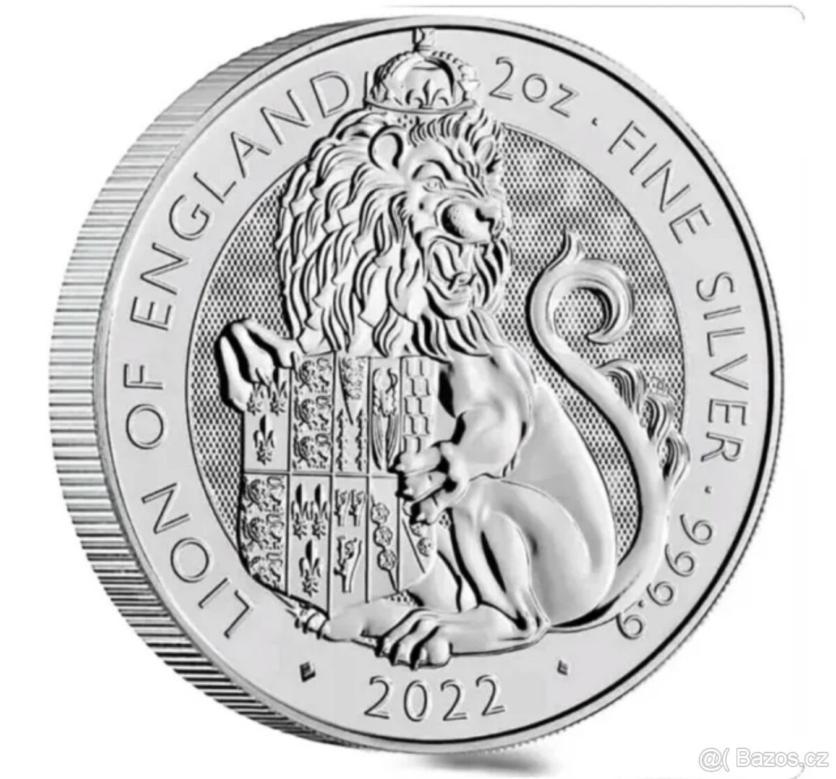 Stříbrná mince 2oz Tudor Beast (1.) 2022