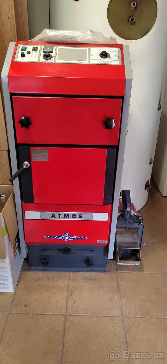 Kotel atmos D20P s kompletním příslušenstvím pro připojení