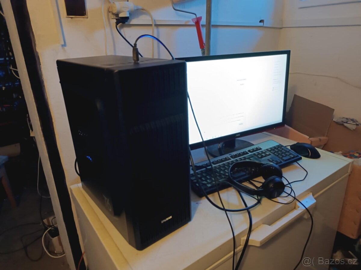 herní PC RYZEN 3500X RX 570 8GB 16GB RAM