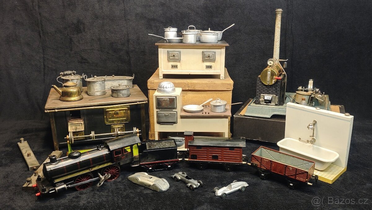MÄRKLIN +- 100 let staré hračky NEJLEPŠÍ značky