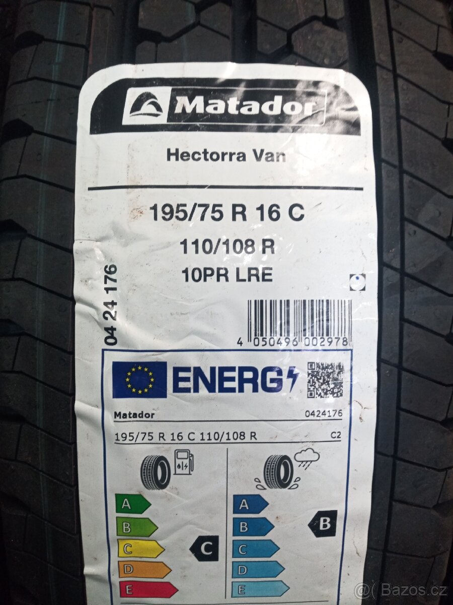 195/75R16 C 110/108 R Matador