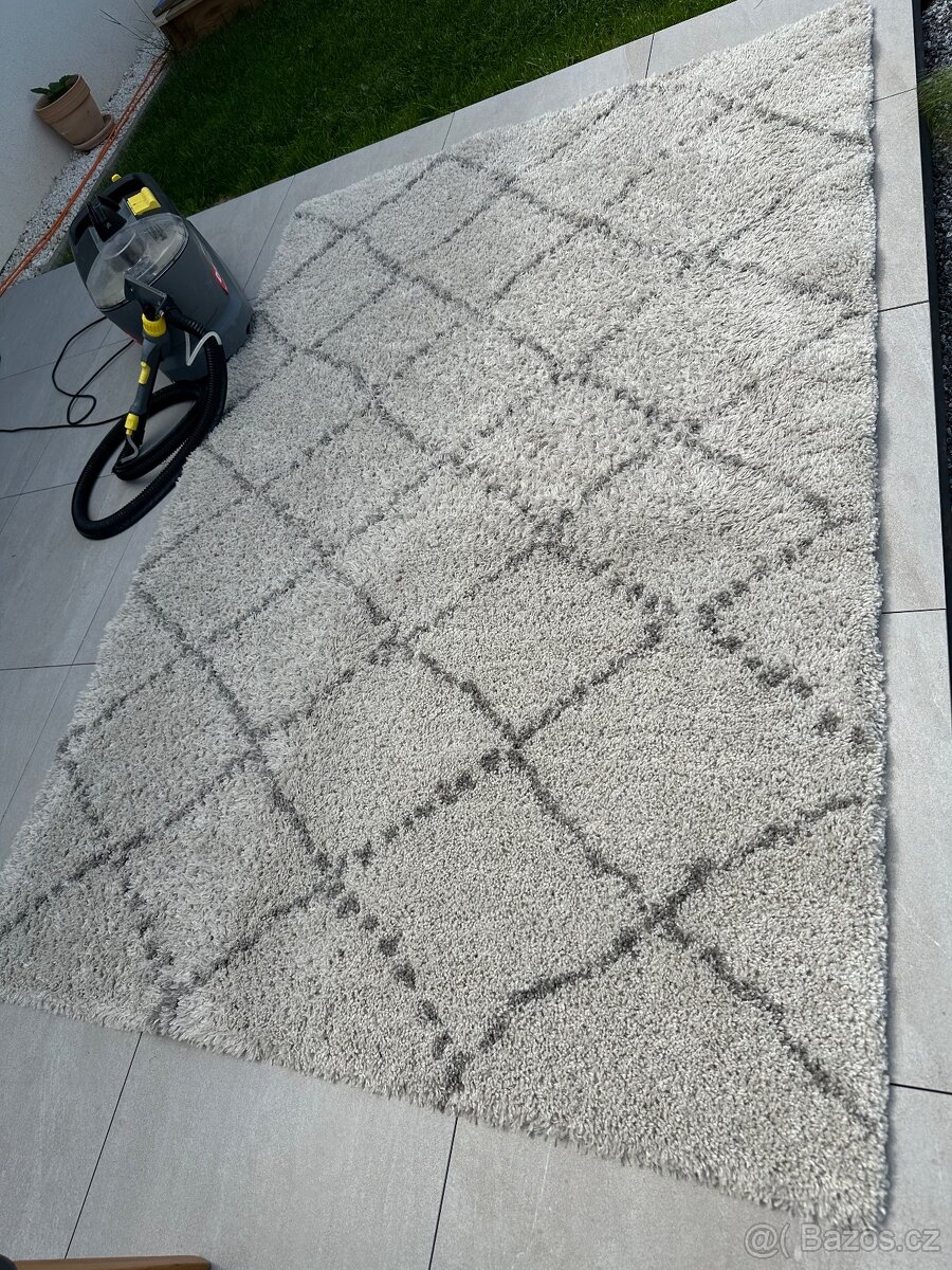 Krémovo-šedý koberec Think Rugs Royal Nomadic 160x230cm
