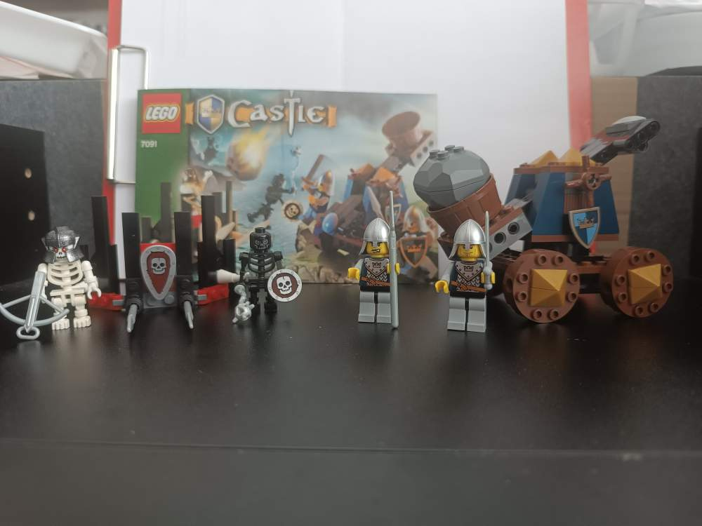 LEGO Castle 7091 Knights' Catapult Defense +návod