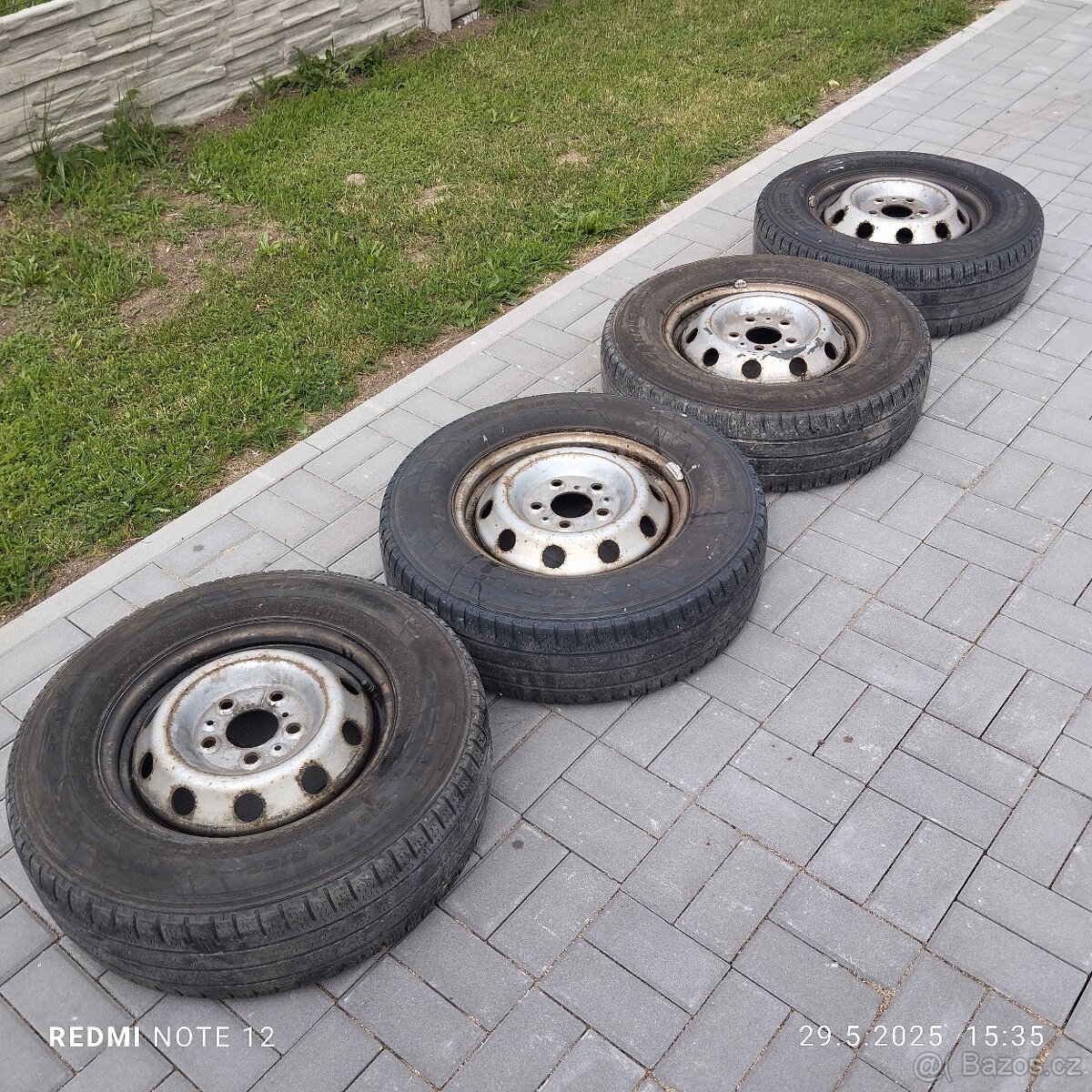 Fiat Ducato, boxer, jumper plechové kola R16
