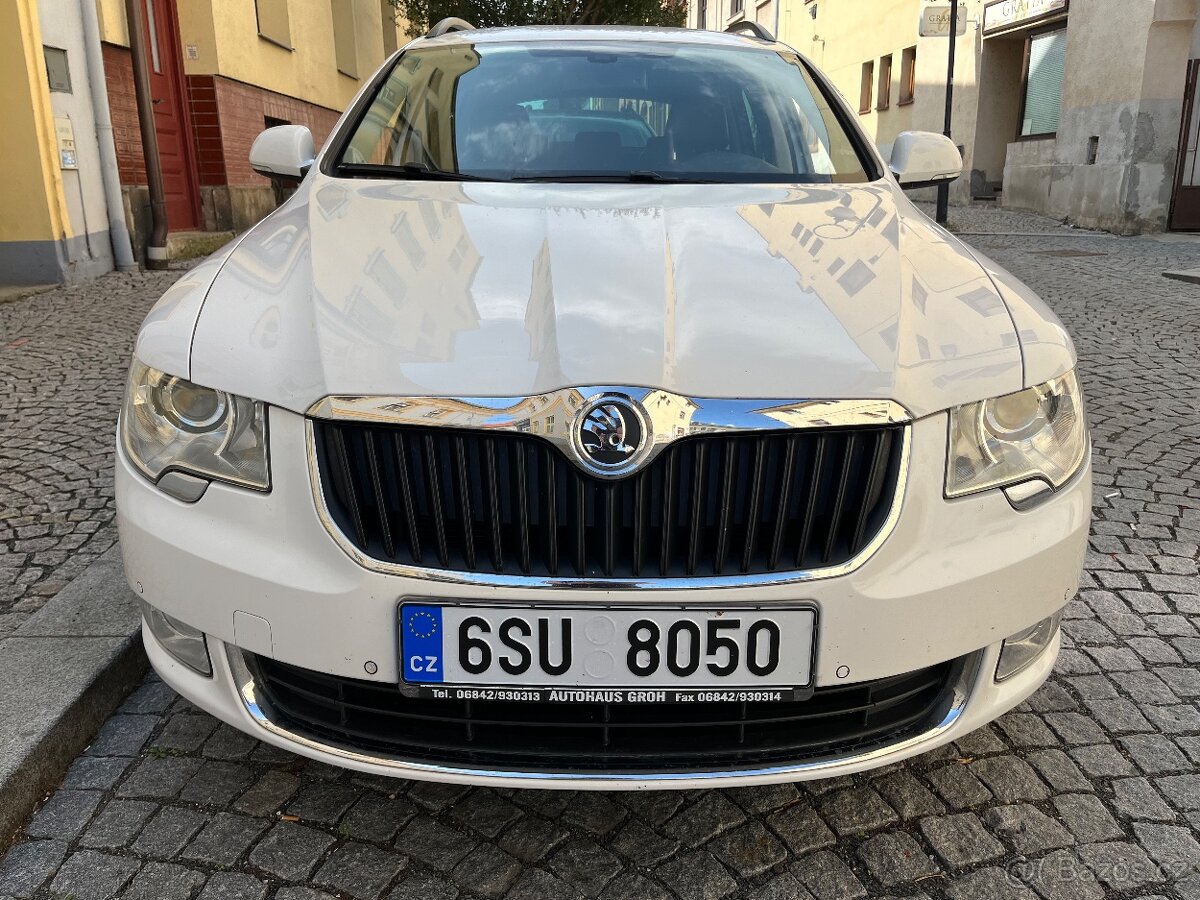 Škoda Superb II ELEGANCE, 2.0 Tdi 125kW, 2012, manuál