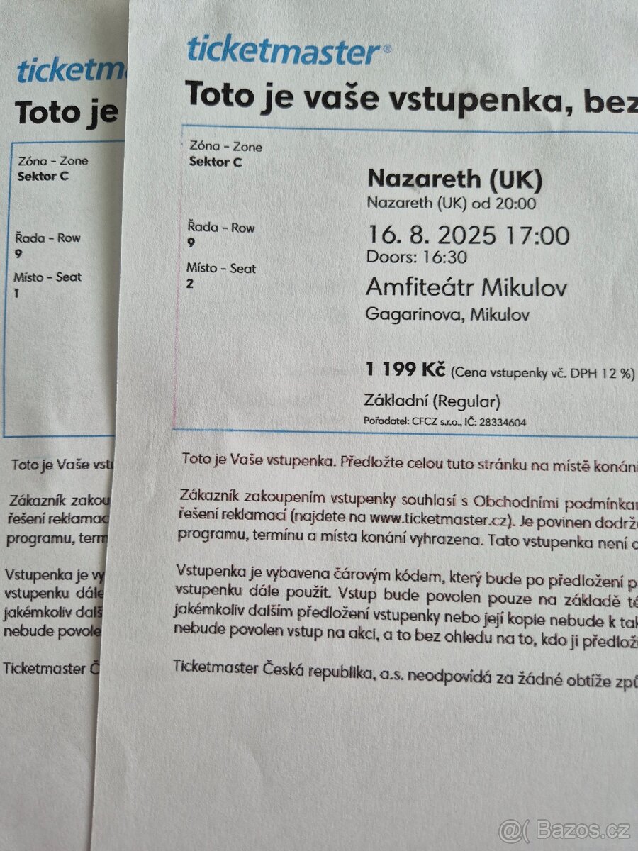 Koncert Nazareth v Mikulově