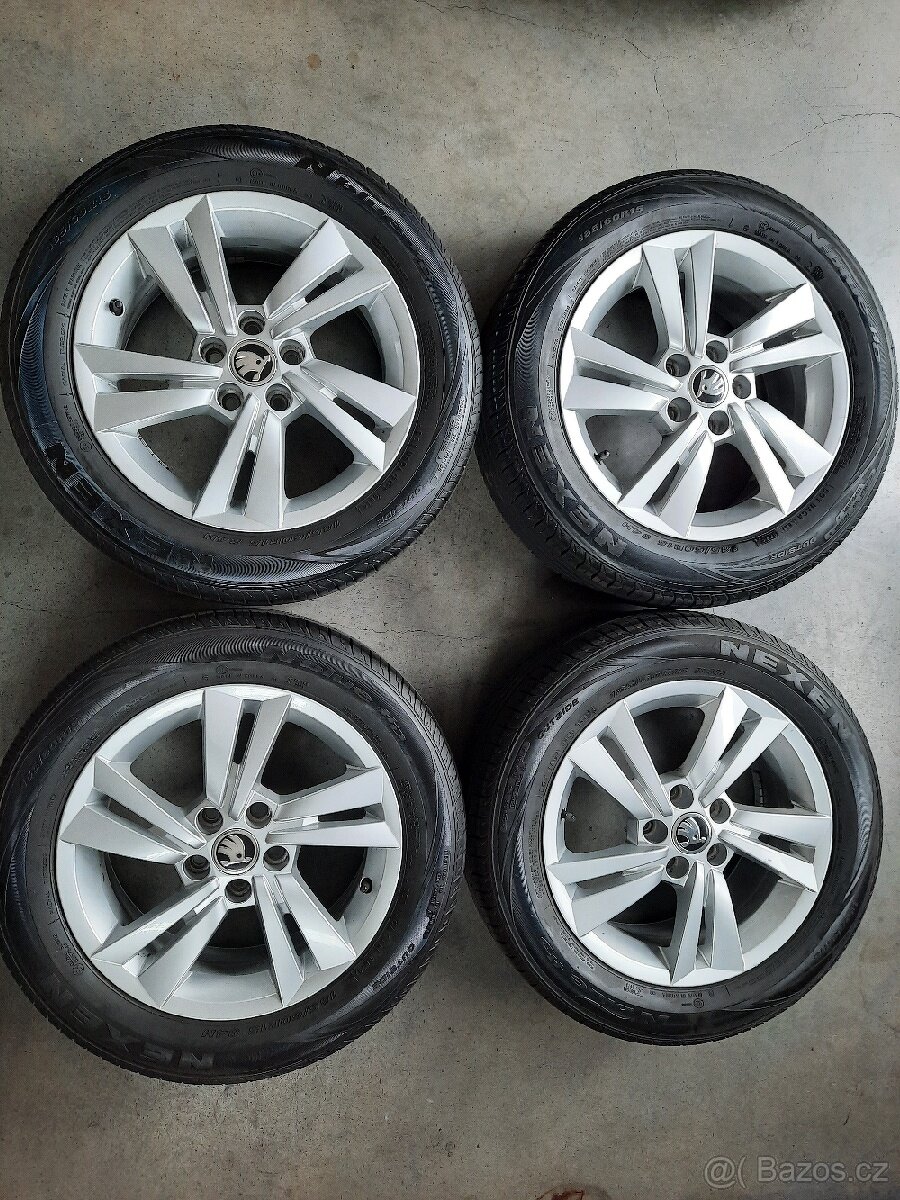 Alu.kola FABIA III 6Jx15H2 ET38 5x100mm