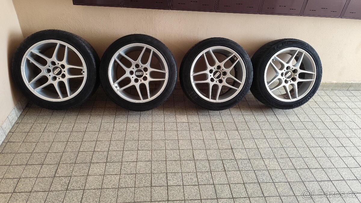 Dobrý den prodám BBS 5x120 dvou rozměrnech 225/255 R 17