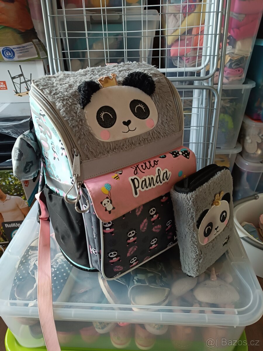Dětská aktovka + pouzdro