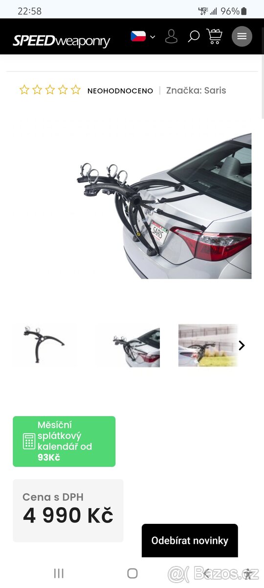 Autonosič na dvě kola