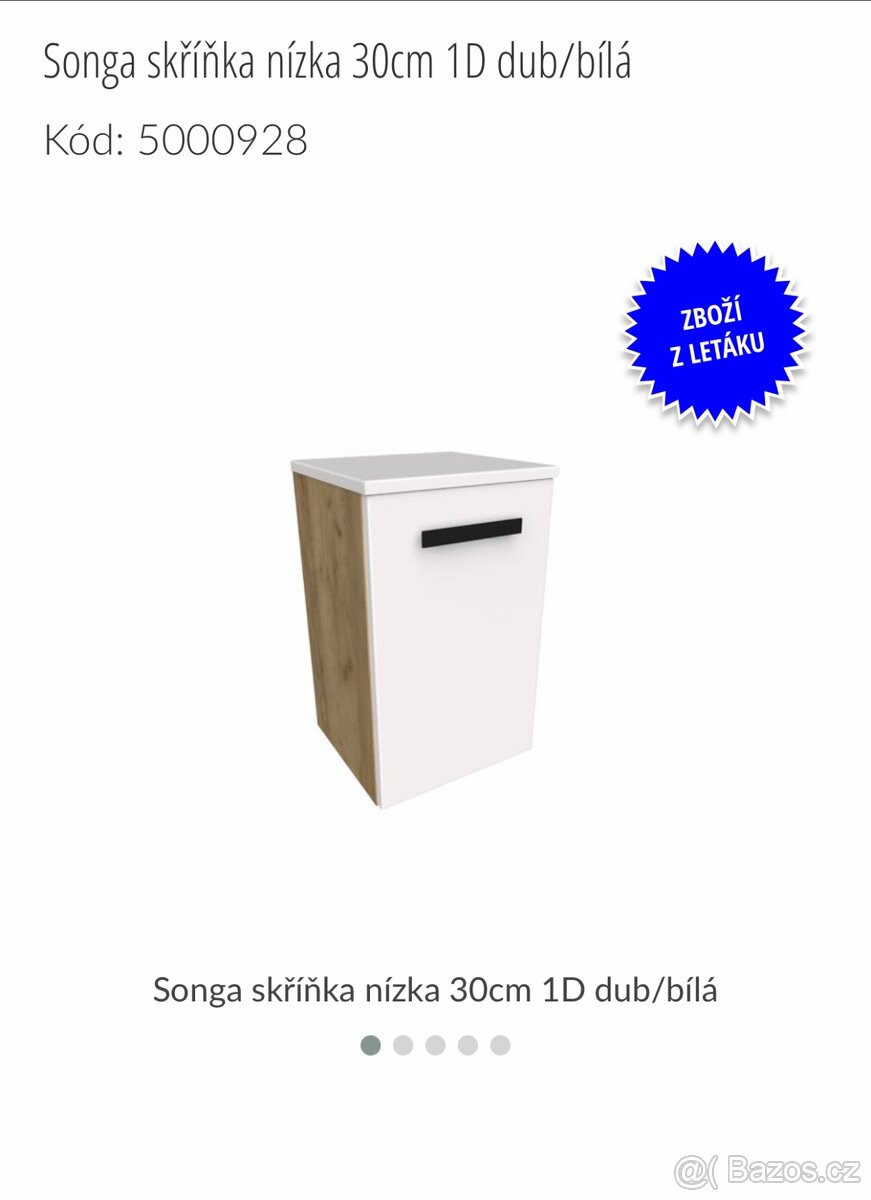 Koupelnova skrinka songa (baumax)