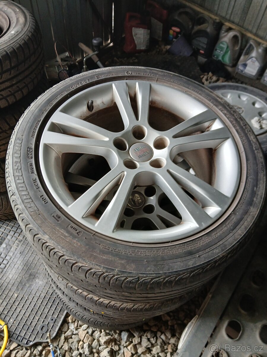 Originál ALU kola SEAT R16 + letní pneu