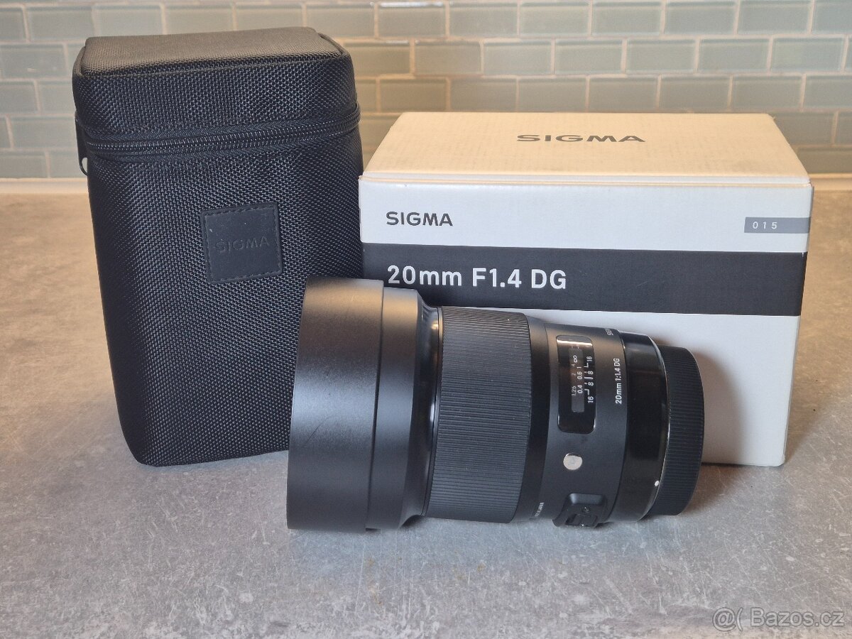 Sigma 20mm F1.4 DG Art (pro Canon)